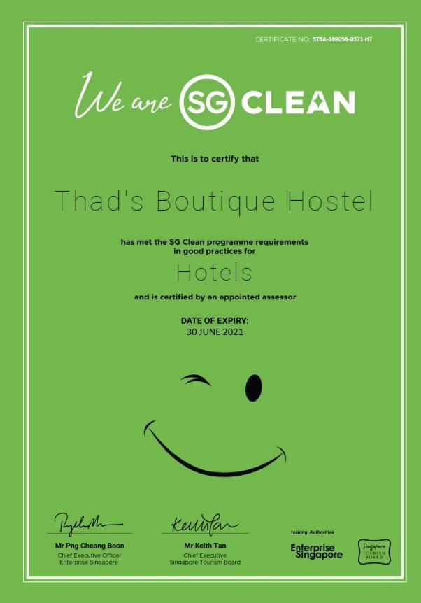 Thad'S Boutique Hostel سنغافورة المظهر الخارجي الصورة